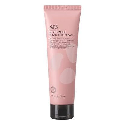 ATS Professional STYLEMUSE Repair Curl Cream - Volume, Natural Hold & Softness for Curly Hair, 5.07 fl oz Avelisse
