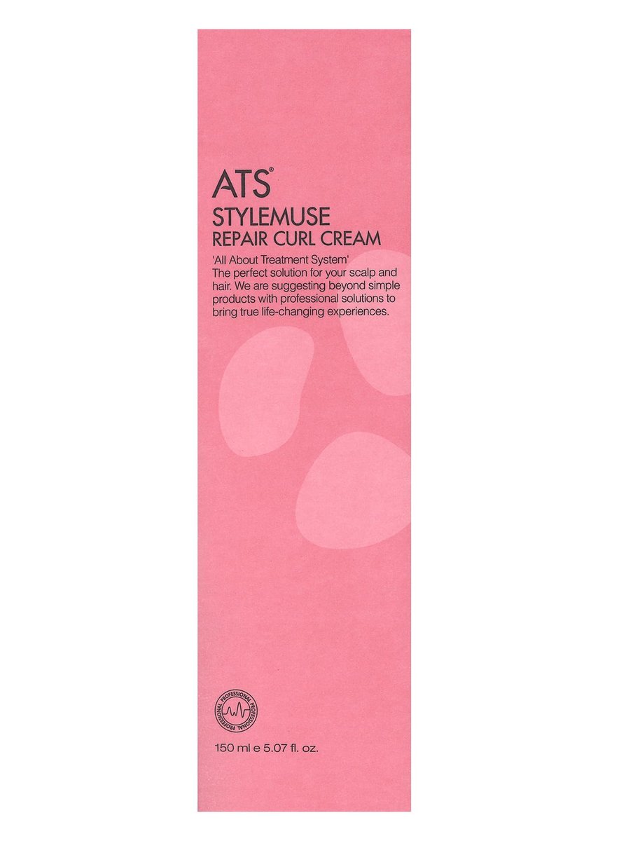 ATS Professional STYLEMUSE Repair Curl Cream - Volume, Natural Hold & Softness for Curly Hair, 5.07 fl oz Avelisse