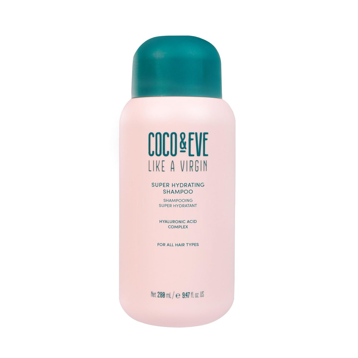 Coco & Eve Like A Virgin Super Hydrating Shampoo - Sulfate-Free with Argan Oil & Coconut for Dry, Damaged, Color-Treated & Frizzy Hair (8.4 fl oz) Avelisse