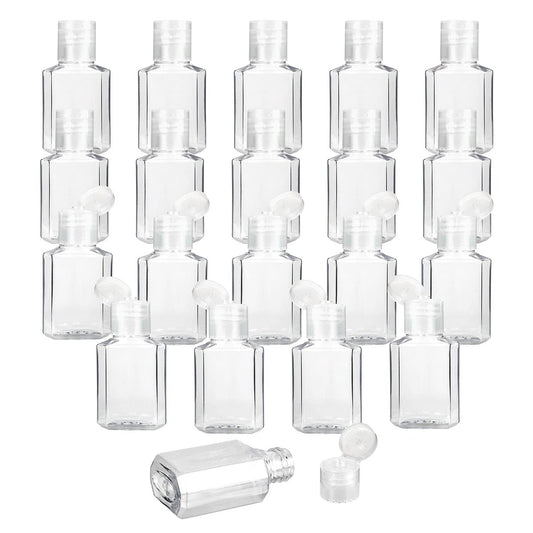 Saiveina 30 Pack 1 oz Travel Bottles - Empty – 30-Piece Set: Ample supply for multiple trips or to share with – Image 1