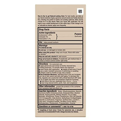 Jergens Natural Glow Face Self Tanner Lotion SPF 20, Sunless Tanning, Fair to Medium Skin Tone, Daily Facial Sunscreen, Oil-Free, Broad Spectrum UVA and UVB Protection, 2 Oz, Pack of 2