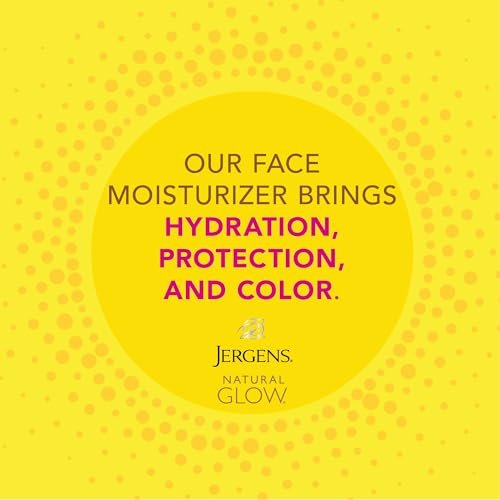Jergens Natural Glow Face Self Tanner Lotion with SPF 20, Medium to Deep, 2 Fl Oz (Pack of 2) - Daily Facial Sunscreen & Sunless Tanner - görsel 6