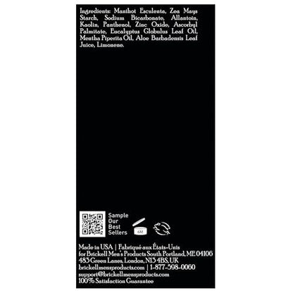 Brickell Men's Stay Fresh Body Powder - Natural & Organic Talc-Free Deodorant Powder, Absorbs Sweat & Keeps Skin Dry, 5 oz Avelisse
