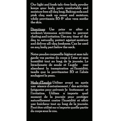 Brickell Men's Stay Fresh Body Powder - Natural & Organic Talc-Free Deodorant Powder, Absorbs Sweat & Keeps Skin Dry, 5 oz Avelisse