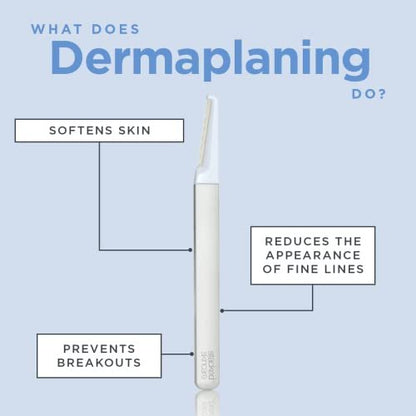 StackedSkincare Mini Precision Dermaplaning Replacement Blades (3 Pack) – Detail Areas – Compatible with StackedSkincare Dermaplaning Tool Avelisse