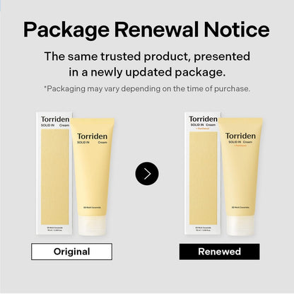 Torriden SOLID IN Ceramide Cream 70ml – Ceramide Moisturizer for Healthy Skin Barrier, Soothing & Nourishing Avelisse