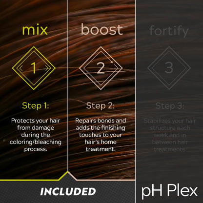 pH Plex Steps 1 & 2 Hair Protect & Repair Treatment – Salon-Quality Bond Repair for Home Hair Color & Bleach