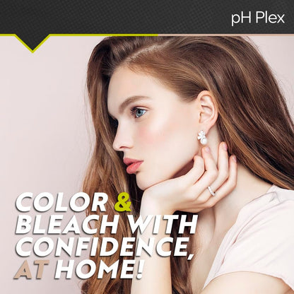 pH Plex Steps 1 & 2 Hair Protect & Repair Treatment – Salon-Quality Bond Repair for Home Hair Color & Bleach