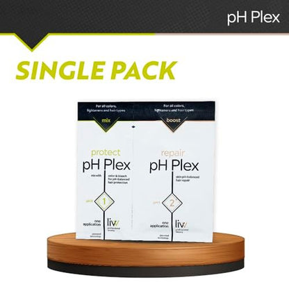 pH Plex Steps 1 & 2 Hair Protect & Repair Treatment – Salon-Quality Bond Repair for Home Hair Color & Bleach