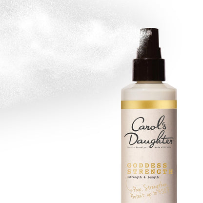 Carol's Daughter Goddess Strength Divine Strength Hair Milk Leave In Conditioner with Castor Oil for Weak, Wavy, Coily and Curly Hair, 8.5 Fl Oz Avelisse