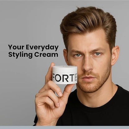 Forte Series Hair Styling Cream – Medium Hold, Volumizing & Thickening Cream for Men (3 oz) Avelisse