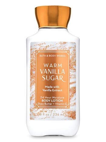 Bath & Body Works Warm Vanilla Sugar Full Size Set: Shower Gel, Body Lotion & Fine Fragrance Mist Avelisse