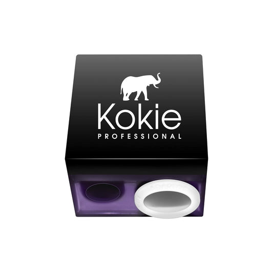 Kokie Makeup Pencil Sharpener – Dual-Size Adapter, German Stainless Steel Blade, Cleaning Stick for Lip, Eyebrow & Eyeliner Pencils