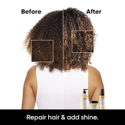 L'Oréal Professionnel Paris Absolut Repair Golden Mask - Intense Repair & Shine for Fine to Medium, Dry, Damaged Hair - 8.5 Fl Oz Avelisse