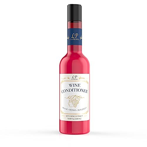 La Premia Wine Shampoo & Conditioner for Damage-Free Hair – Nourishes and Strengthens All Hair Types – Best Hair Care for Smooth and Shining Hair – 100% Color Safe for Men & Women, 16.90 fl oz - görsel 6