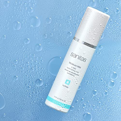 Sanitas Skincare Moisture Mist - Hydrating Face Mist with Hyaluronic Acid & Beta Glucan, 3.4 oz Avelisse