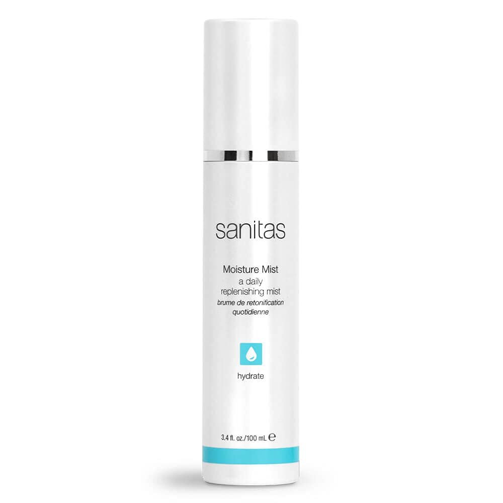 Sanitas Skincare Moisture Mist - Hydrating Face Mist with Hyaluronic Acid & Beta Glucan, 3.4 oz Avelisse