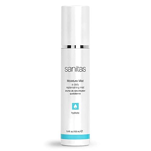 Sanitas Skincare Moisture Mist - Hydrating Face Mist with Hyaluronic Acid & Beta Glucan, 3.4 oz Avelisse