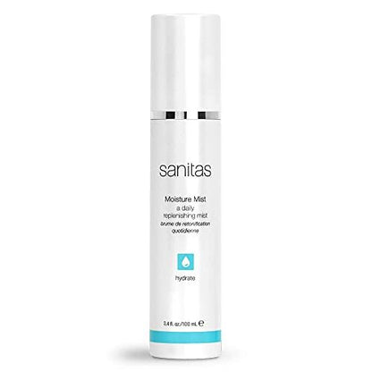 Sanitas Skincare Moisture Mist - Hydrating Face Mist with Hyaluronic Acid & Beta Glucan, 3.4 oz Avelisse