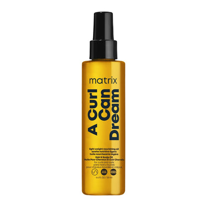 Matrix A Curl Can Dream Light-Weight Hair and Scalp Oil for Curly & Coily Hair - Controls Frizz, With Manuka Honey Extract, Silicone-Free, 4.4 Fl Oz Avelisse