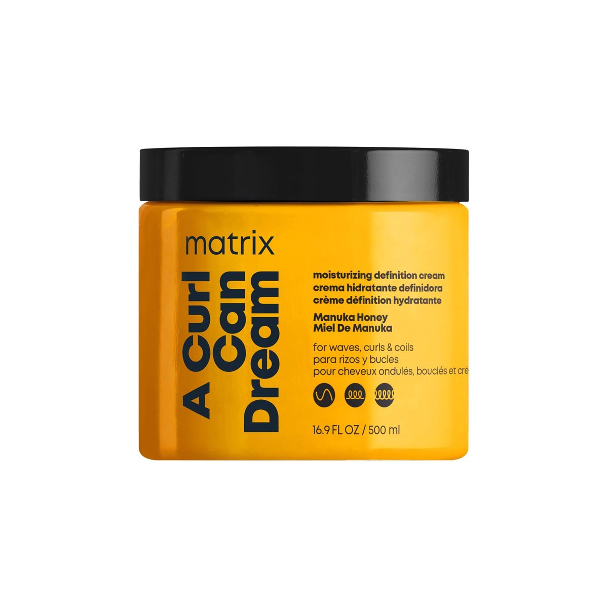 Matrix A Curl Can Dream Moisturizing Leave-in Cream - 16.9 Fl Oz - Define & Hydrate Curly, Coily, Wavy Hair Avelisse