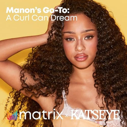 Matrix A Curl Can Dream Light Hold Gel for Curly, Coily & Wavy Hair - Frizz Control & Curl Definition, Sulfate & Paraben-Free, 6.7 fl oz