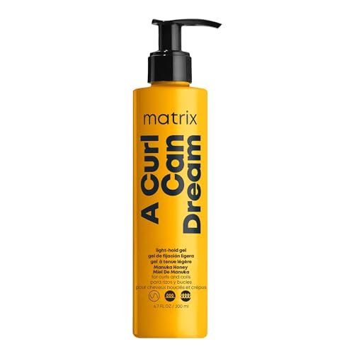 Matrix A Curl Can Dream Light Hold Gel for Curly, Coily & Wavy Hair - Frizz Control & Curl Definition, Sulfate & Paraben-Free, 6.7 fl oz - görsel 2