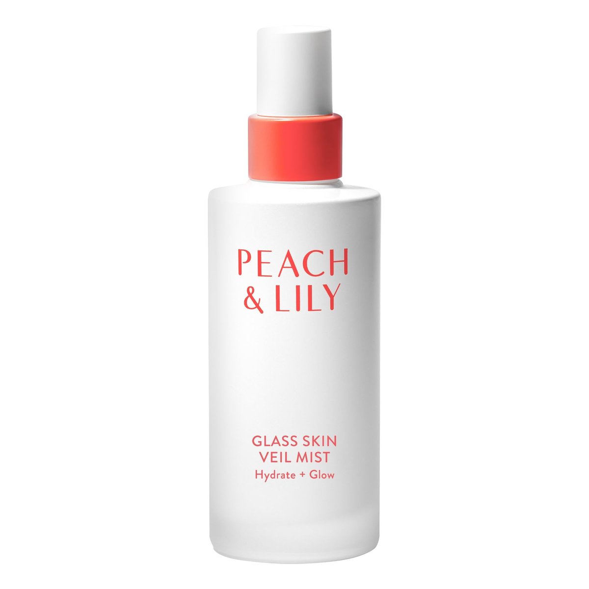 Peach & Lily Glass Skin Veil Mist - Hydrating Facial Mist with Cucumber Water, Lotus, Peach & Reishi Mushroom for Natural Glow - Vegan & Cruelty Free Korean Beauty (3.38 oz) Avelisse