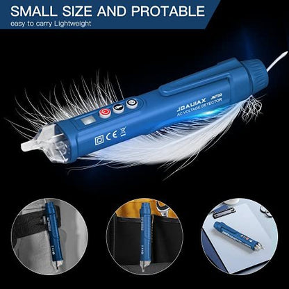 Non-Contact Voltage Tester Pen by TriFirmum - Dual Range AC 12V/48V-1000V Electrical Detector