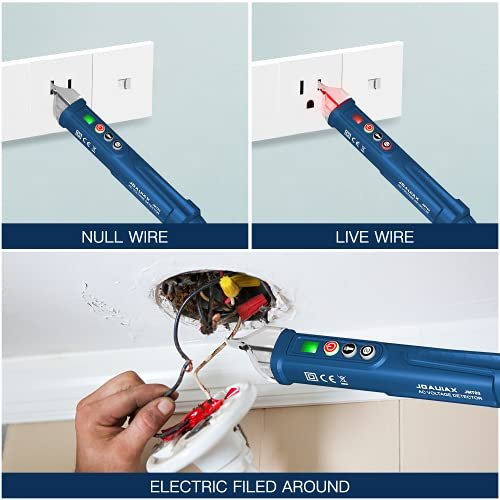 Non-Contact Voltage Tester Pen by TriFirmum - Dual Range AC 12V/48V-1000V Electrical Detector - görsel 8
