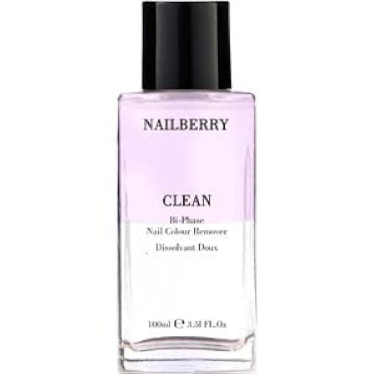 Nailberry Clean Bi-Phase Nail Color Remover – Acetone-Free, Nourishing, Vegan & Halal Polish Remover (100 ml) - görsel 1