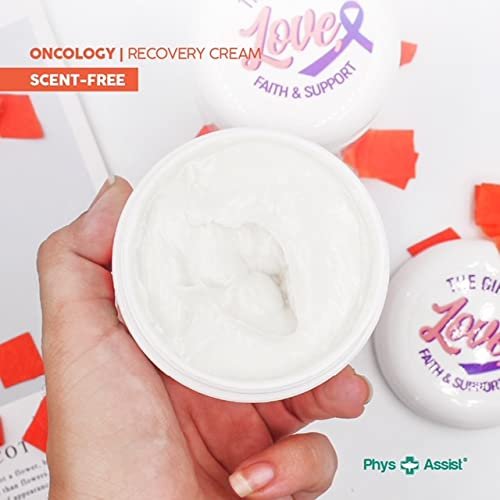 PhysAssist Oncology Recovery Cream - 4 oz Unscented Super Moisturizer for Dry, Itchy, Sensitive Skin Avelisse