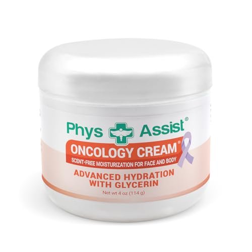 PhysAssist Oncology Recovery Cream - 4 oz Unscented Super Moisturizer for Dry, Itchy, Sensitive Skin Avelisse