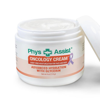 PhysAssist Oncology Recovery Cream - 4 oz Unscented Super Moisturizer for Dry, Itchy, Sensitive Skin Avelisse