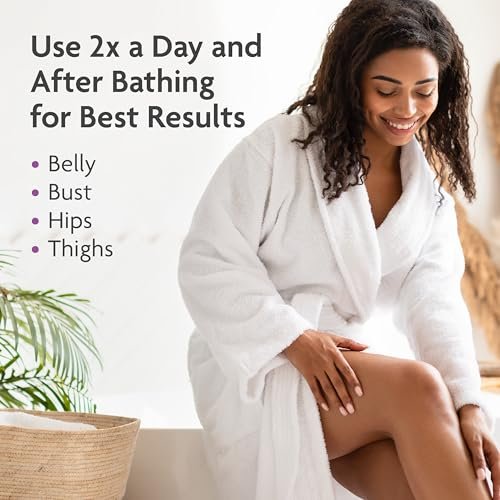 TriLASTIN Body Oil (3.4 oz) – Vitamin-Infused Stretch Mark Oil, Body Serum for Scars & Moisturizing, Paraben-Free, Hypoallergenic Avelisse
