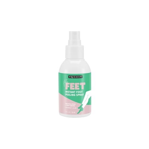 Freeman Flirty Feet Instant Foot Peeling Spray – Exfoliating Foot Mask for Smooth, Moisturized Heels – Vegan & Cruelty-Free – 4 fl oz - görsel 2