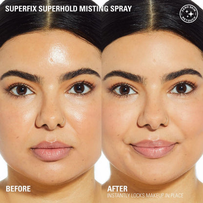 Revolution Beauty London Superfix Misting Makeup Setting Spray - Ultra Matte & Shine-Free Finish, Long-Lasting Wear, Infused with Vitamin E, 5 fl oz