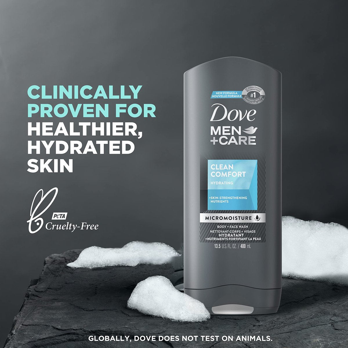 Dove Men+Care Hair & Skin Care Regimen Set: Body Wash, 2-in-1 Shampoo & Conditioner, Clinical Deodorant – Clean Comfort & Fresh & Clean, 3-Pack Avelisse