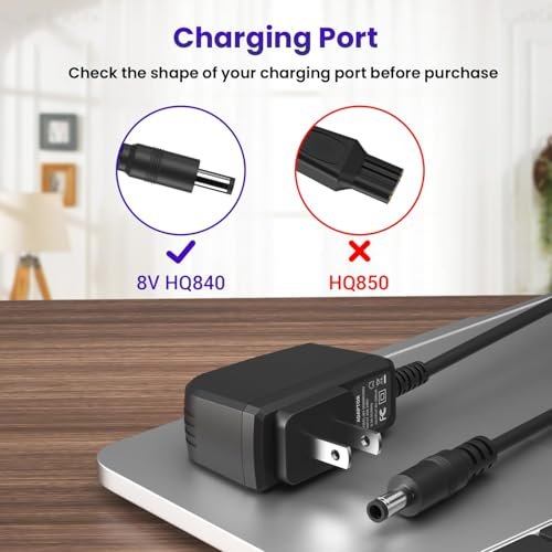 8V Power Cord Replacement for Philips Norelco Multigroom Series 3000 | XXSZHY - görsel 8