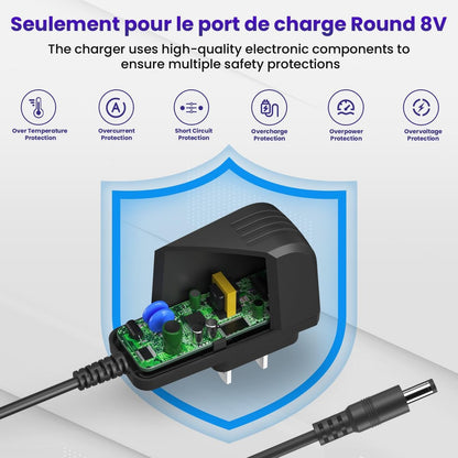 8V Power Cord Replacement for Philips Norelco Multigroom Series 3000 | XXSZHY