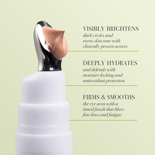 Replenix Anti-Aging Tinted Brightening Eye Cream – Medical Grade Hyaluronic Acid, Helps Blur Dark Circles, Fine Lines & Hyperpigmentation, 0.29 Fl Oz Avelisse