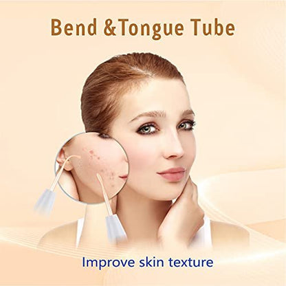 Quiet&Far High Frequency Facial Machine – Skin Tightening & Wrinkle Reducing Wand with 4 Glass Tubes Avelisse