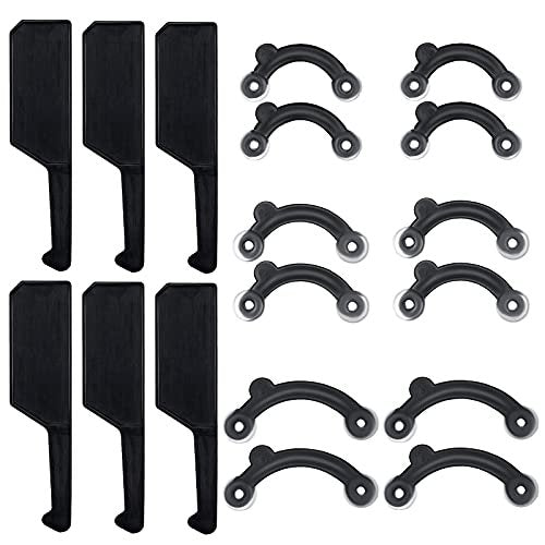 Spnico 6 Pairs Nose Up Lifting Shaping Clip Beauty Tool - Invisible Nose Shaper Inserts for Women Men, Black - görsel 2