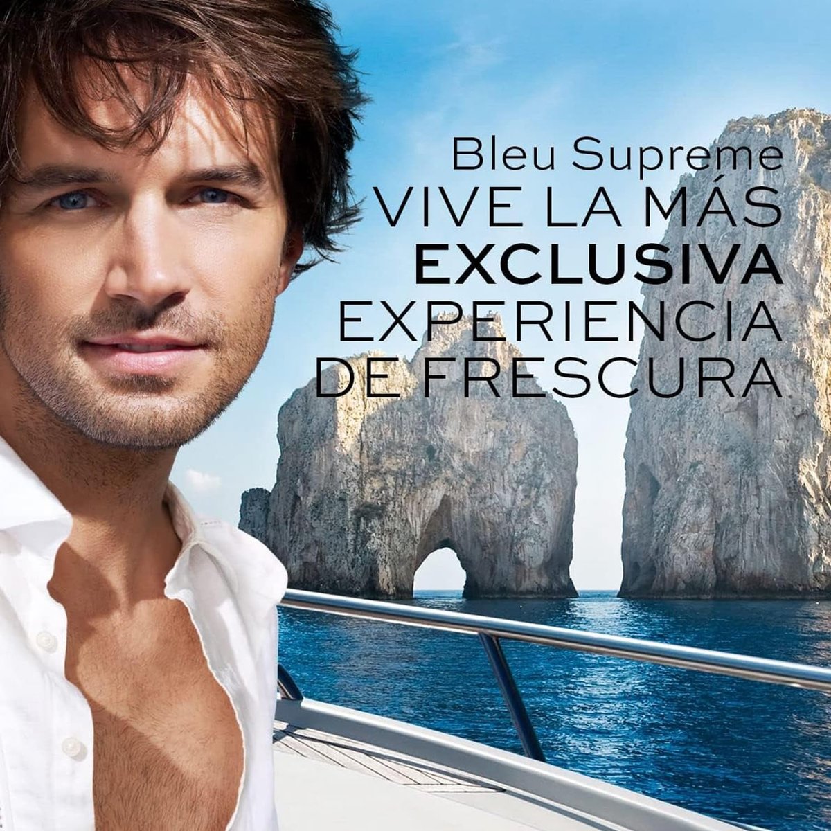 L'Bel Bleu Supreme Eau de Parfum for Men - Long Lasting 90 ml (3 Fl Oz) - görsel 7