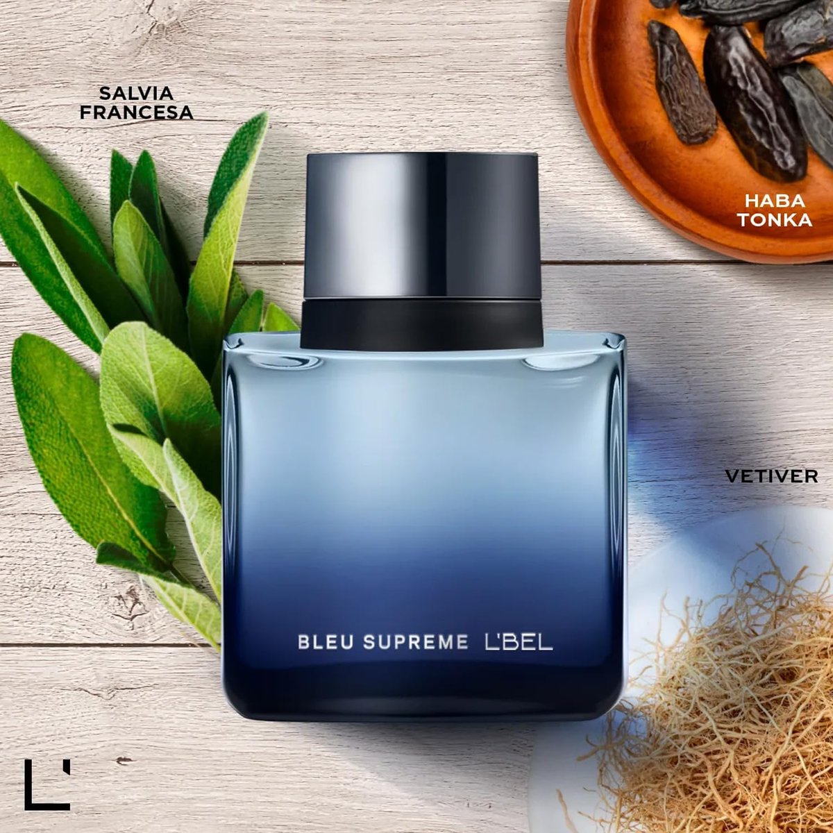 L'Bel Bleu Supreme Eau de Parfum for Men - Long Lasting 90 ml (3 Fl Oz) - görsel 11