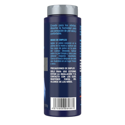 No Hair Crew Intimate Dry & Fresh Body Powder for Men - Sweat Defense & Odor Control Deodorizer, 3.5 oz Avelisse