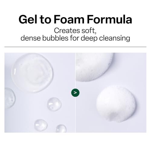 Dr.G pH Cleansing Gel Foam - Gentle Face Cleanser for All Skin Types, pH-Balanced, Hydrating, Deep Pore Cleansing, Korean Skincare, 6.76 fl oz Avelisse