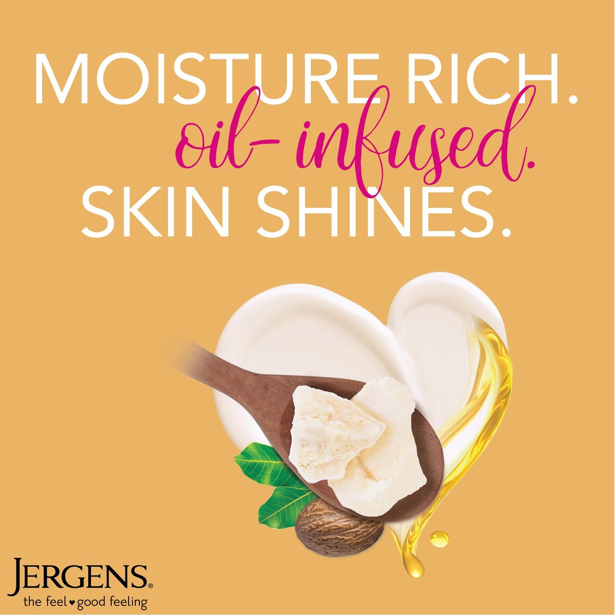 Jergens Shea Butter Hand and Body Lotion, Deep Conditioning Moisturizer, 3X More Radiant Skin, with Pure Shea Butter, Dermatologist Tested, 16.8 Oz, Pack of 3 Avelisse