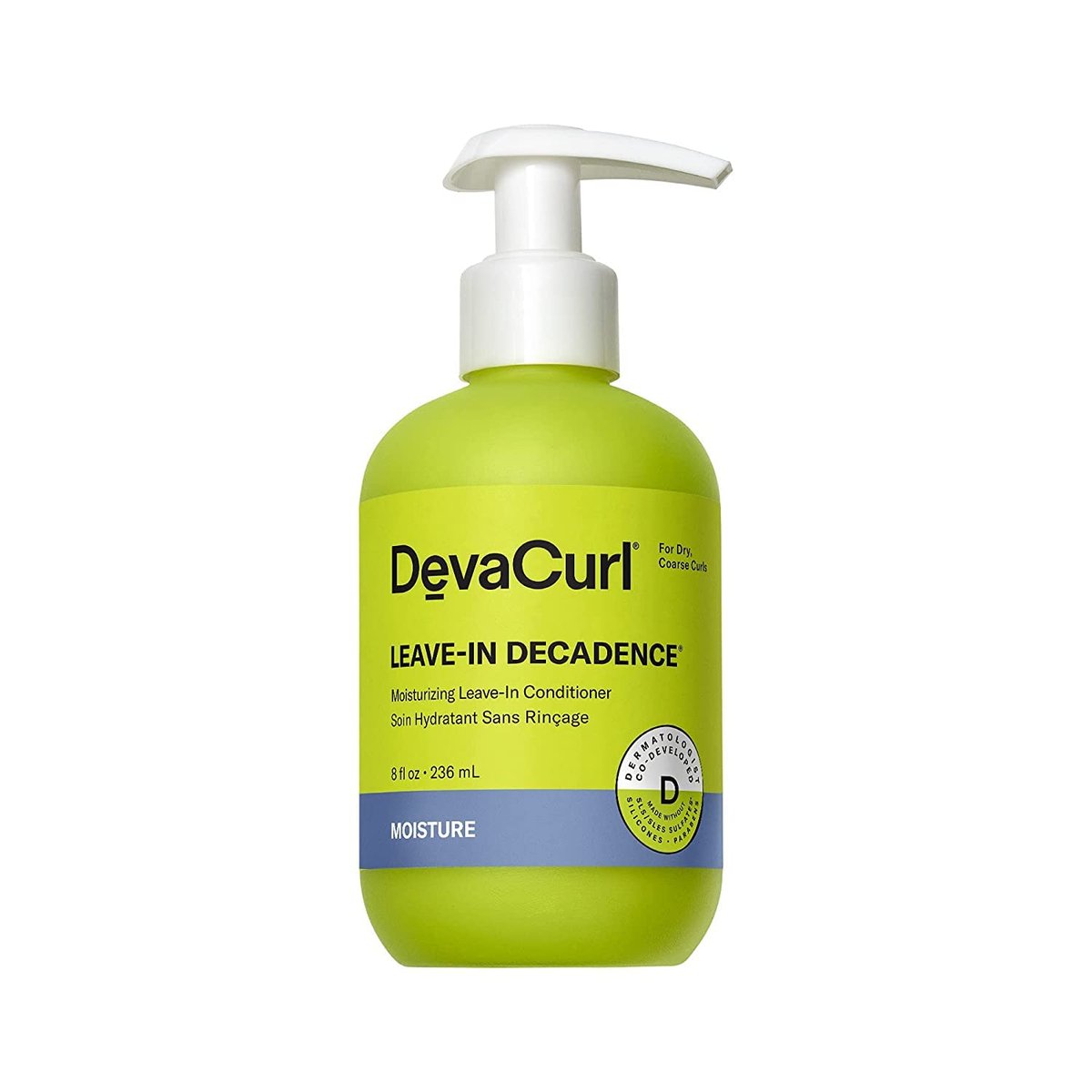 DevaCurl Leave-In Decadence Moisturizing Leave-In Conditioner - Green Oasis, 7.6 fl oz Avelisse