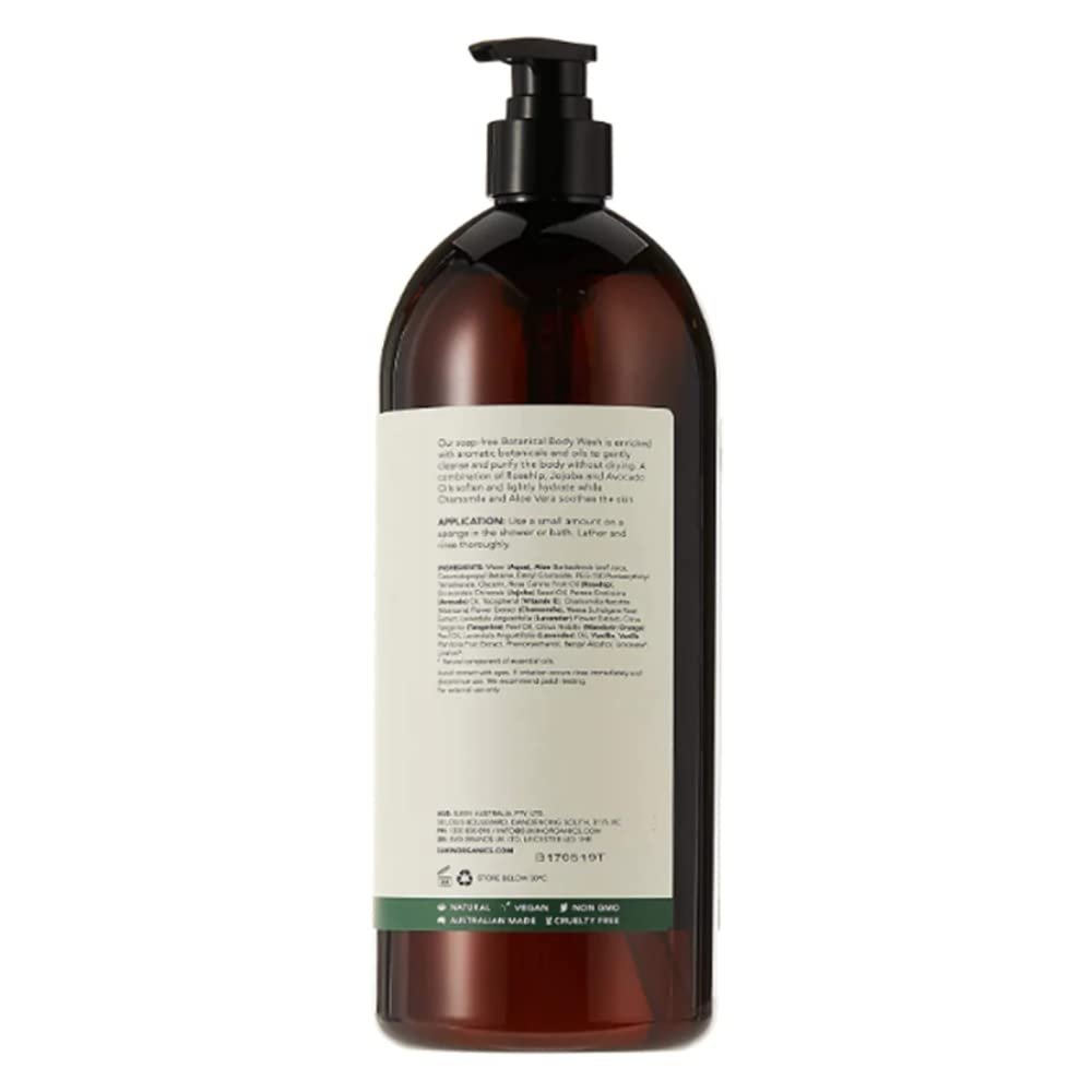 Sukin Botanical Body Wash Signature 1L - Natural, Gentle, and Hydrating - görsel 3
